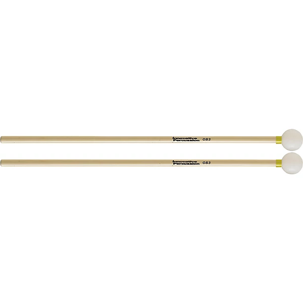 Innovative Percussion Orchestral Series Medium Soft Xylophone Off-White Ball Yellow Tape