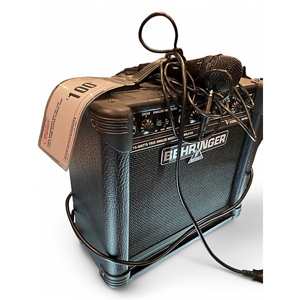 Used Behringer GM108 15W 1X8 V Tone Guitar Combo Amp 4 Used Behringer GM108 15W 1X8 V Tone Guitar Combo Amp