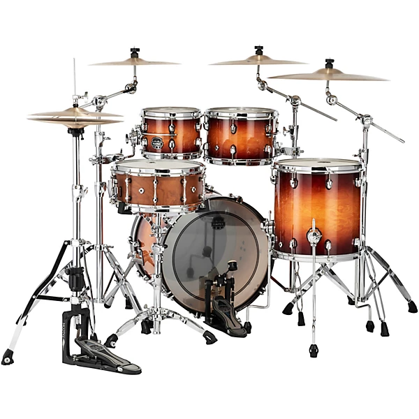 Mapex Saturn Evolution Fusion Maple 4-Piece Shell Pack With 20 Bass Drum Exotic Sunburst 4 Mapex Saturn Evolution Fusion Maple 4-Piece Shell Pack With 20 Bass Drum Exotic Sunburst