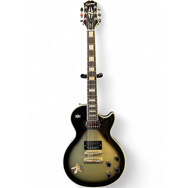 Used Epiphone Adam JonesLes Paul Mark Ryden's Queen Bee Silverburst Solid Body Electric Guitar