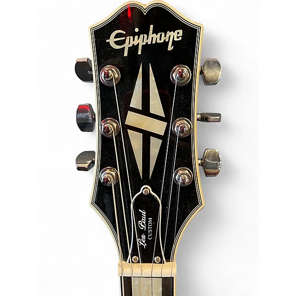 Used Epiphone Adam JonesLes Paul Mark Ryden's Queen Bee Silverburst Solid Body Electric Guitar 6 Used Epiphone Adam JonesLes Paul Mark Ryden's Queen Bee Silverburst Solid Body Electric Guitar
