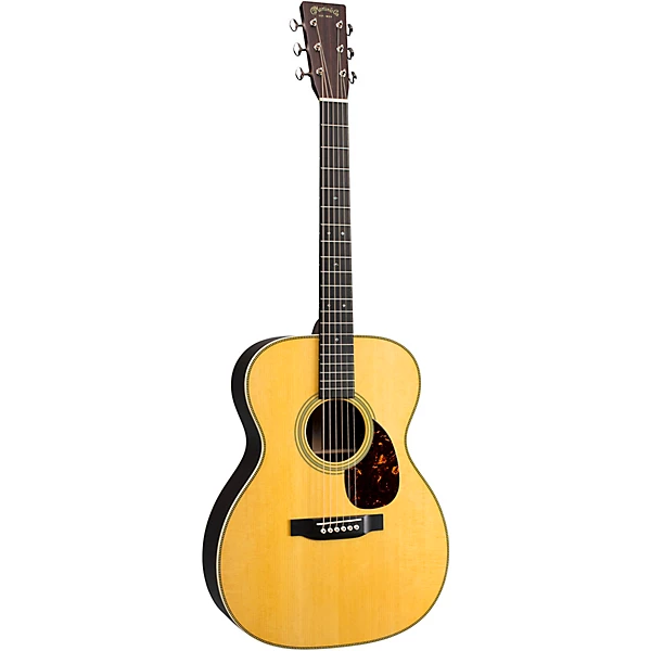 Martin OM-28E Standard L.R. Baggs Orchestra Model Acoustic-Electric Guitar Natural 6 Martin OM-28E Standard L.R. Baggs Orchestra Model Acoustic-Electric Guitar Natural