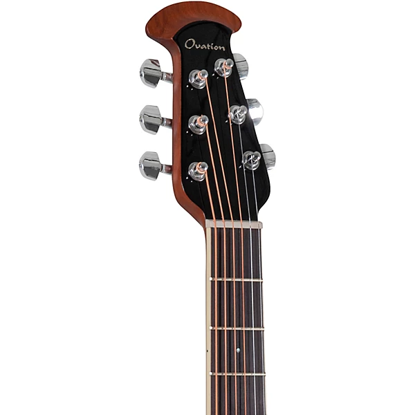 Ovation CE48P Celebrity Series Elite Plus Super Shallow Acoustic-Electric Guitar Koa Burst 10 Ovation CE48P Celebrity Series Elite Plus Super Shallow Acoustic-Electric Guitar Koa Burst