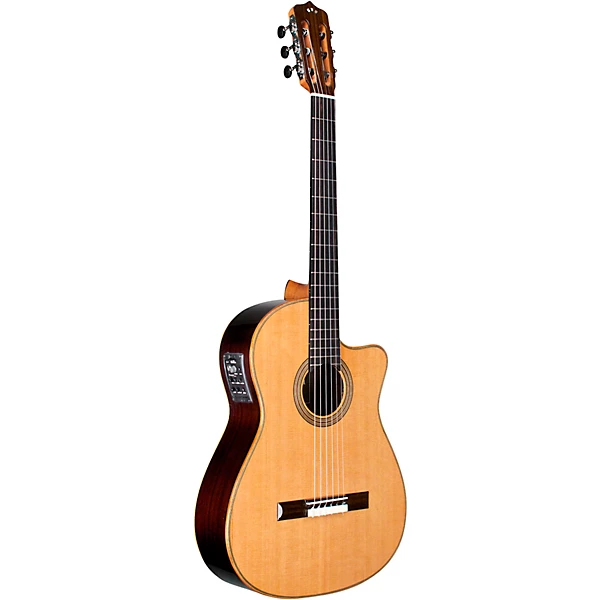 Cordoba Fusion Orchestra CE Crossover Classical Acoustic-Electric Guitar Natural 6 Cordoba Fusion Orchestra CE Crossover Classical Acoustic-Electric Guitar Natural