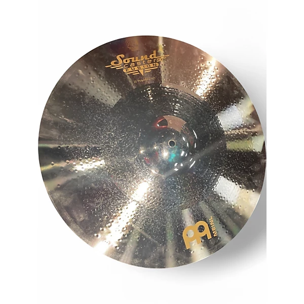 Used MEINL 20in Sound Caster Fusion Powerful Crash Cymbal 6 Used MEINL 20in Sound Caster Fusion Powerful Crash Cymbal
