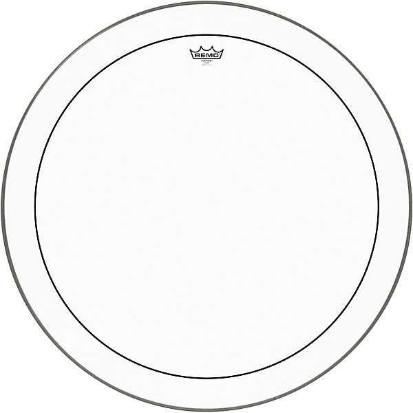 Remo Pinstripe Clear Bass Drum Head 30 in.