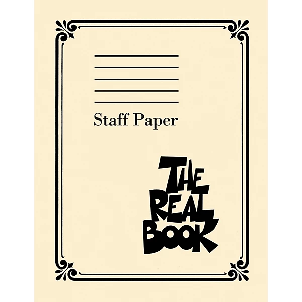 Hal Leonard The Real Book - Staff Paper