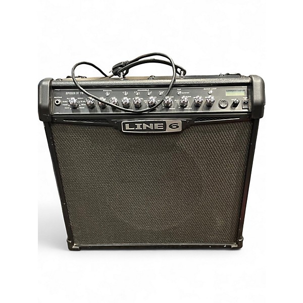 Used Line 6 Spider IV 75W 1x12 Guitar Combo Amp