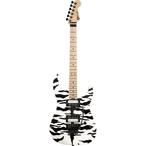 Charvel Pro-Mod DK Signature Satchel Electric Guitar Satin White Bengal 6 Charvel Pro-Mod DK Signature Satchel Electric Guitar Satin White Bengal