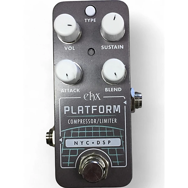 Used Electro-Harmonix Platform Stereo Compressor Limiter Effect Pedal