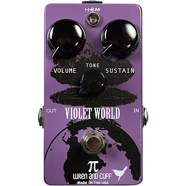 Wren And Cuff Violet World Fuzz Effects Pedal