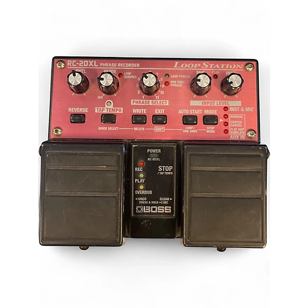 Used BOSS RC20XL Loop Station XL Twin Pedal