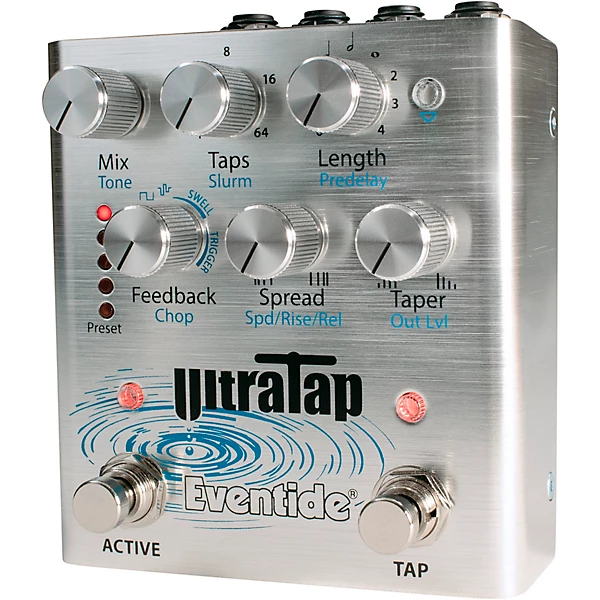 Eventide UltraTap Delay/Reverb Multi-Tap Effects Pedal Silver 6 Eventide UltraTap Delay/Reverb Multi-Tap Effects Pedal Silver