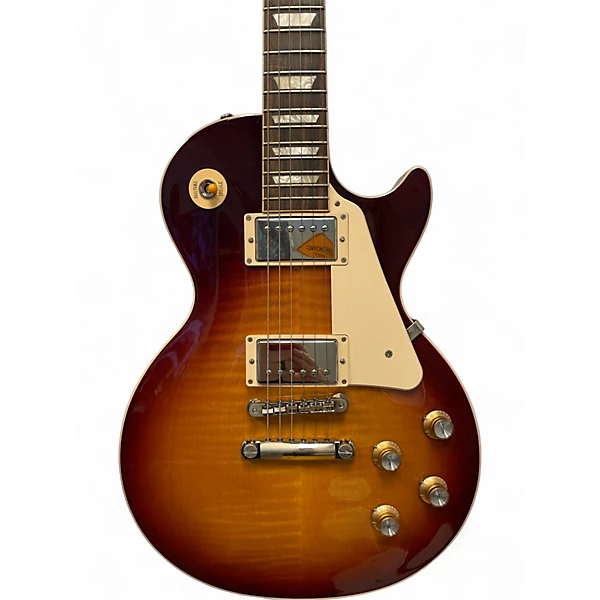 Used 2019 Gibson Les Paul 60s Standard Tobacco Burst Solid Body Electric Guitar 4 Used 2019 Gibson Les Paul 60s Standard Tobacco Burst Solid Body Electric Guitar