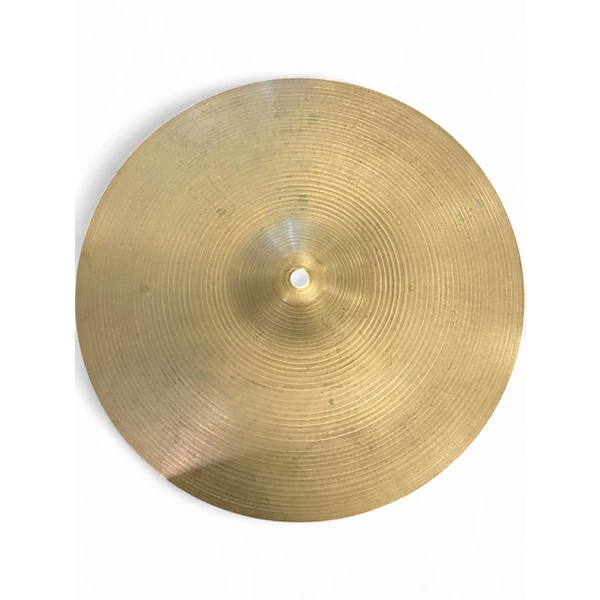 Used Zildjian 14in Vintage Hi Hat Pair Cymbal 4 Used Zildjian 14in Vintage Hi Hat Pair Cymbal