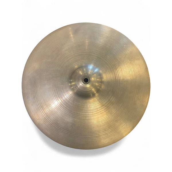 Used Zildjian 14in Vintage Hi Hat Pair Cymbal 6 Used Zildjian 14in Vintage Hi Hat Pair Cymbal