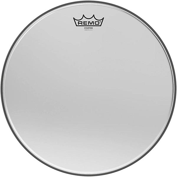 Remo Ambassador Starfire Chrome Tom Head 14 in.