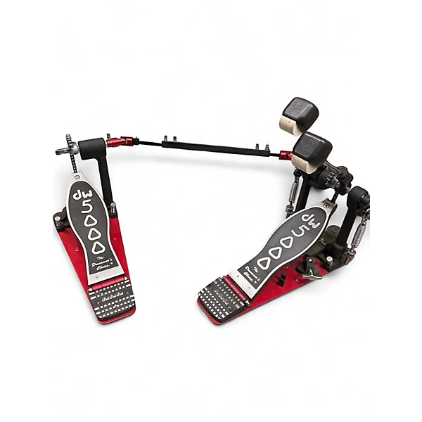 Used DW 5000 Series Double Double Bass Drum Pedal