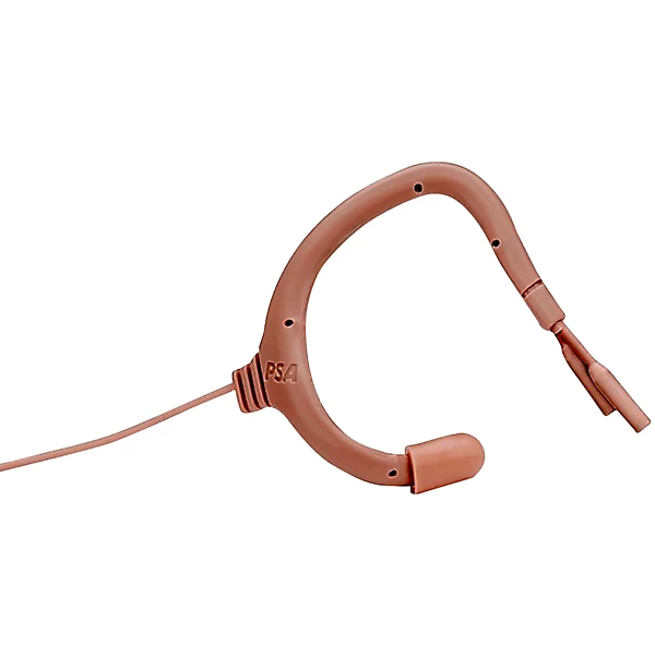 Point Source Audio SERIES9 Omnidirectional Dual Element Earmount Lavalier with ENDURE TA4F connectors hardwired for Shure Brown