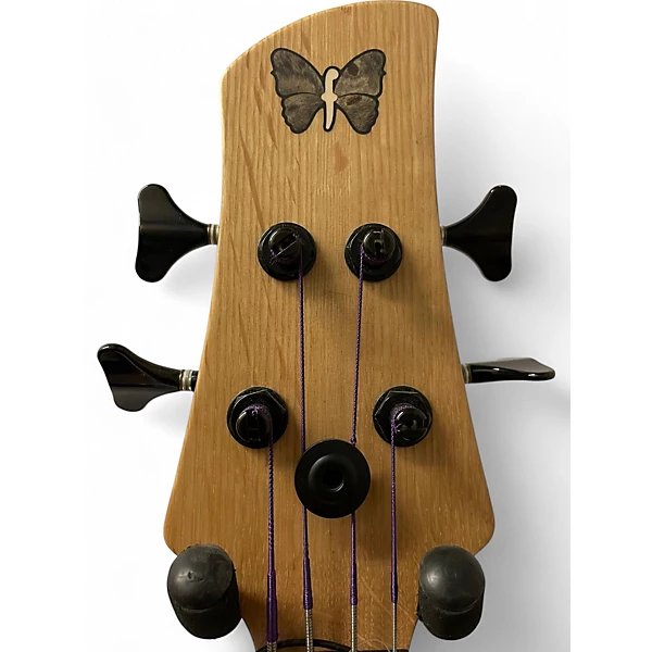 Used 2020s Fodera fRETLESS MONARCH 4 STRING CLEAR SATIN Electric Bass Guitar 6 Used 2020s Fodera fRETLESS MONARCH 4 STRING CLEAR SATIN Electric Bass Guitar