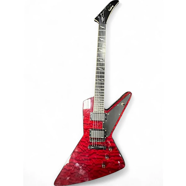 Used Epiphone FUTURA CUSTOM PROPHECY Wine Red Solid Body Electric Guitar