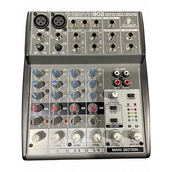 Used Behringerxenyx Unpowered Mixer