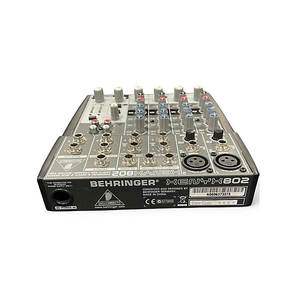 Used Behringerxenyx Unpowered Mixer 6 Used Behringerxenyx Unpowered Mixer