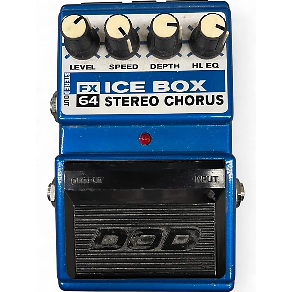 Used DOD FX64 Ice Box Stereo Chorus Effect Pedal