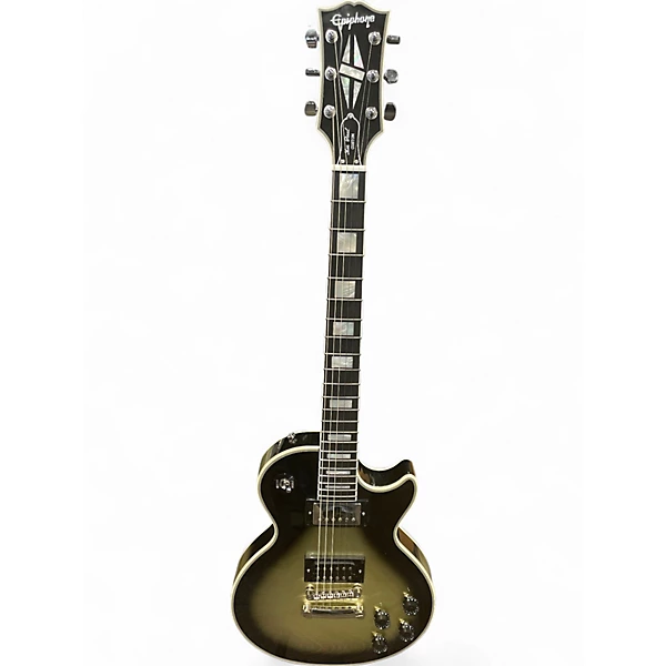 Used 2024 Epiphone Adam Jones 1979 Les Paul Custom Antique Silver Burst Solid Body Electric Guitar