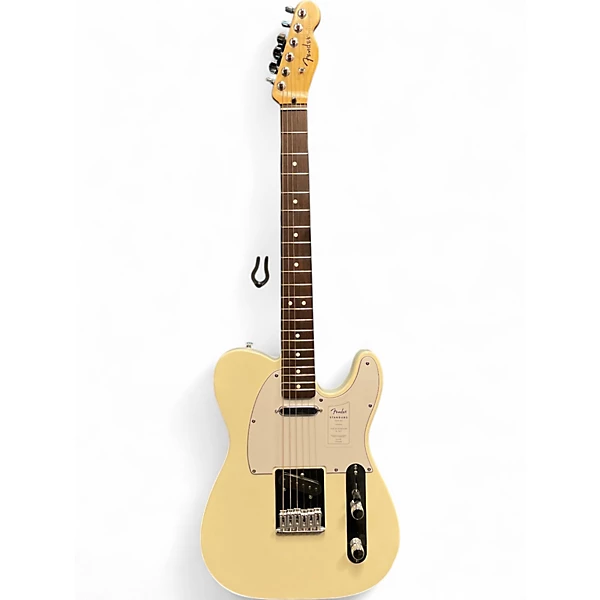 Used Fender Standard Telecaster Olympic White Solid Body Electric Guitar