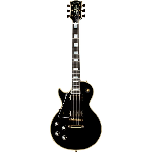 Gibson Custom 1968 Les Paul Custom Reissue Gloss Left-Handed Electric Guitar Ebony 6 Gibson Custom 1968 Les Paul Custom Reissue Gloss Left-Handed Electric Guitar Ebony