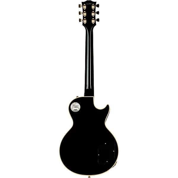 Gibson Custom 1968 Les Paul Custom Reissue Gloss Left-Handed Electric Guitar Ebony 8 Gibson Custom 1968 Les Paul Custom Reissue Gloss Left-Handed Electric Guitar Ebony