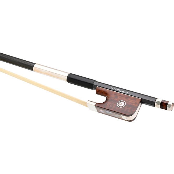 Artino Three Star Deluxe Carbon Fiber Cello Bow 4/4 Round 4 Artino Three Star Deluxe Carbon Fiber Cello Bow 4/4 Round