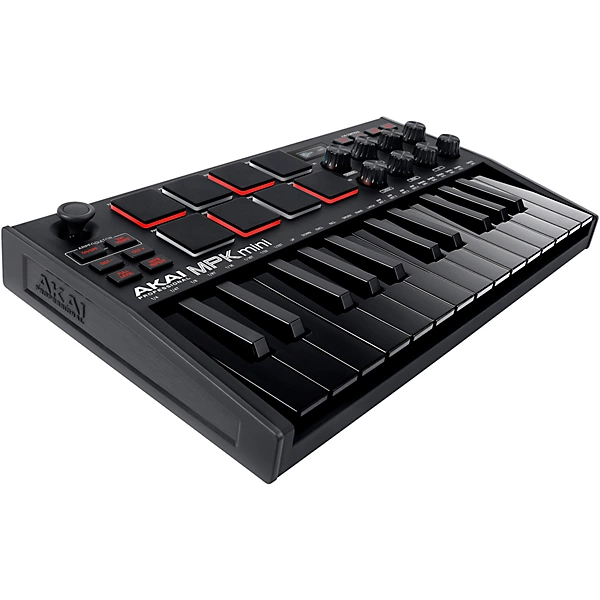Akai Professional MPC ONE+ Standalone Production Center With MPK mini mk3 and Headphones Black on Black 6 Akai Professional MPC ONE+ Standalone Production Center With MPK mini mk3 and Headphones Black on Black