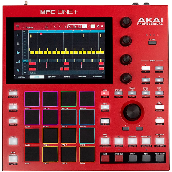 Akai Professional MPC ONE+ Standalone Production Center With MPK mini mk3 and Headphones Black on Black 10 Akai Professional MPC ONE+ Standalone Production Center With MPK mini mk3 and Headphones Black on Black