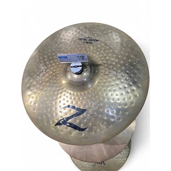 Used Zildjian 18in Heavy Power Crash Cymbal