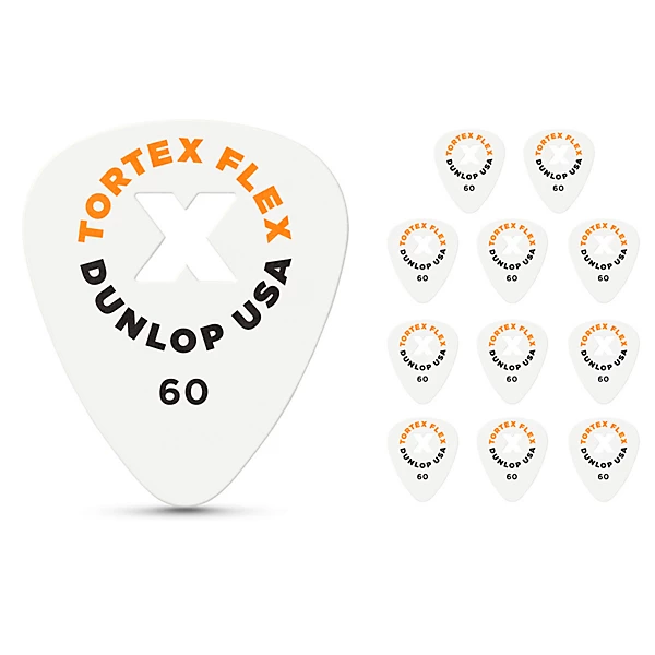 Dunlop Tortex Flex X Pick .60 mm 12 Pack