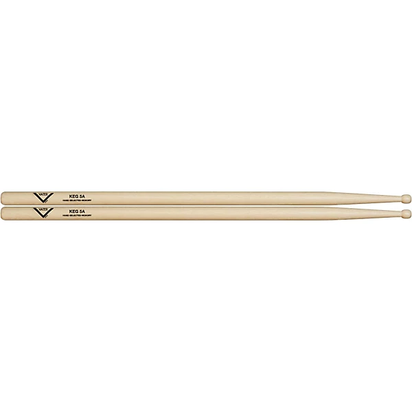 Vater Hickory Keg Tip Drum Stick 5A Wood