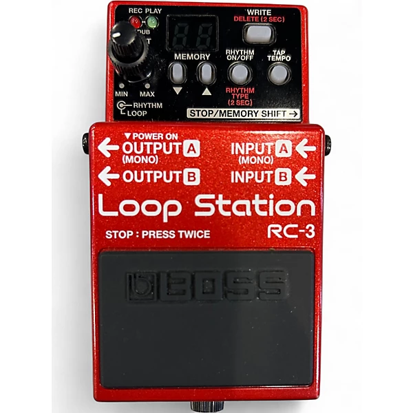 Used BOSS RC3 Loop Station Pedal