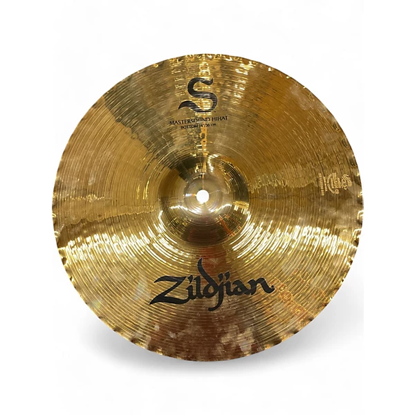 Used Zildjian 14in S Family Mastersound Hi-Hats Pair Cymbal 4 Used Zildjian 14in S Family Mastersound Hi-Hats Pair Cymbal