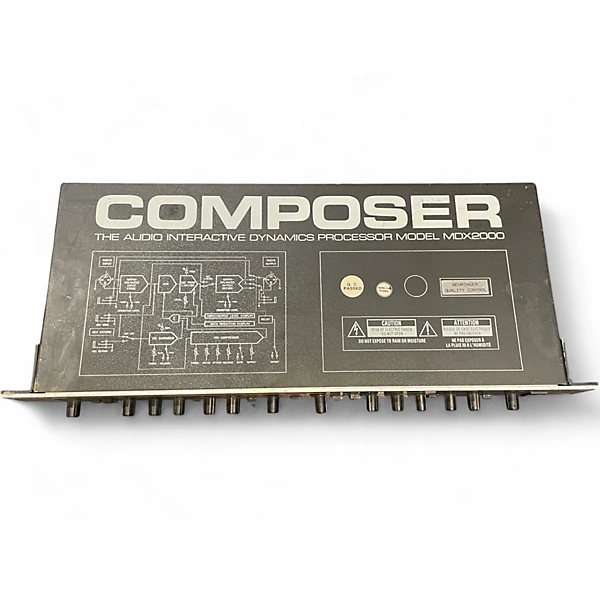 Used Behringer MDX2000 Compressor 4 Used Behringer MDX2000 Compressor