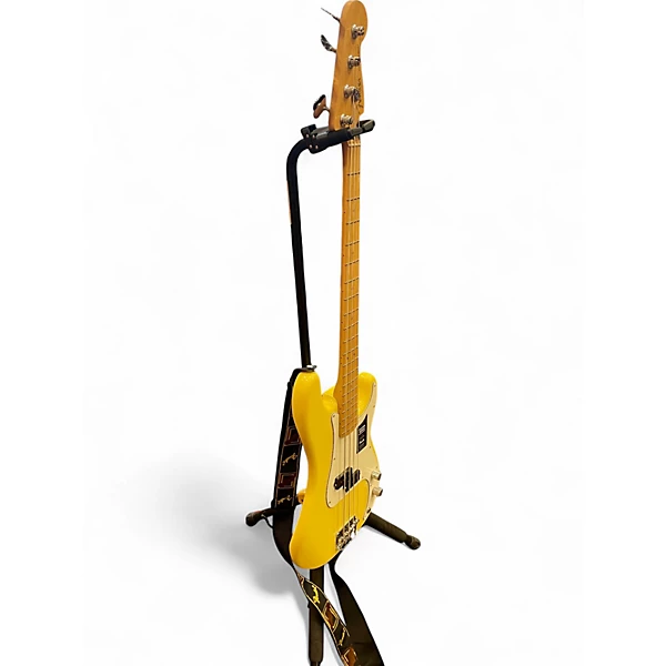 Used 2023 Fender Player Precision Bass Buttercream Electric Bass Guitar 4 Used 2023 Fender Player Precision Bass Buttercream Electric Bass Guitar