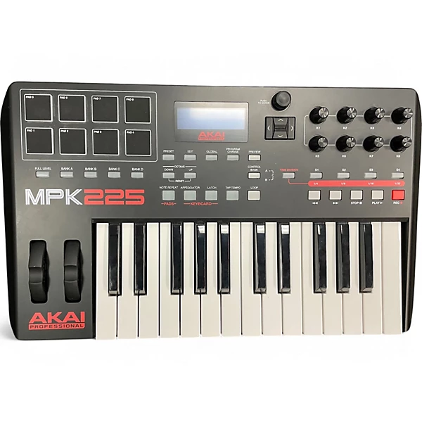Used Akai Professional MPK 225 MIDI Controller