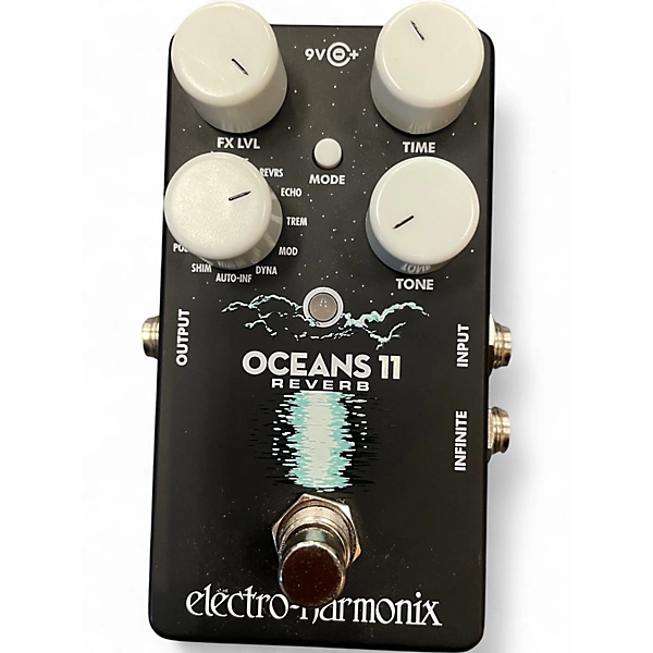 Used Electro-Harmonix Oceans 11Reverb Effect Pedal