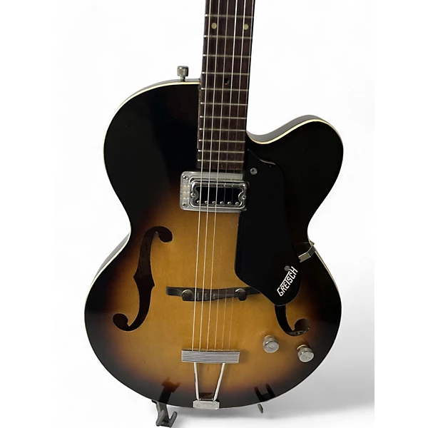 Vintage 1961 Gretsch Guitars 6186 CLIPPER Sunburst Hollow Body Electric Guitar 4 Vintage 1961 Gretsch Guitars 6186 CLIPPER Sunburst Hollow Body Electric Guitar