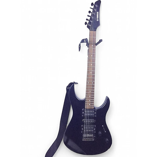 Used Yamaha Rgx12 Matte Black Solid Body Electric Guitar