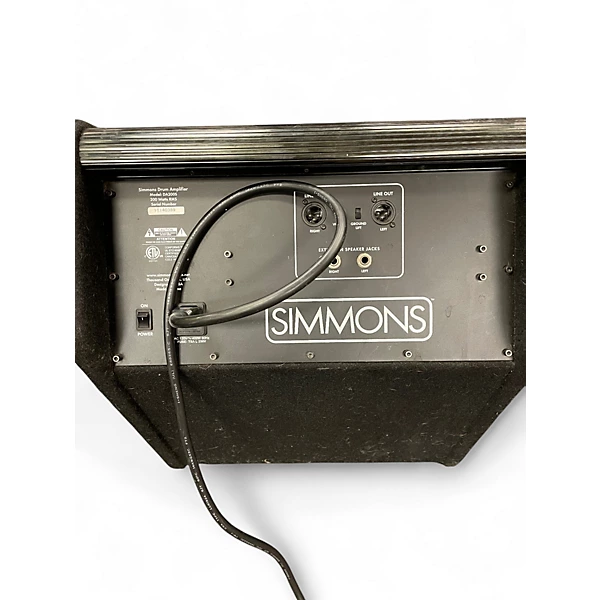 Used Simmons DA200S 200W Drum Amplifier 6 Used Simmons DA200S 200W Drum Amplifier