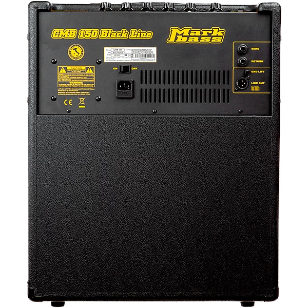 Markbass CMB 151 Black Line 150W 1x15 Combo Bass Amp Black 8 Markbass CMB 151 Black Line 150W 1x15 Combo Bass Amp Black