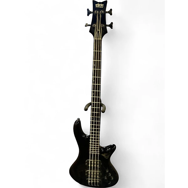 Used Schecter Guitar Research STAGE 4 Black Electric Bass Guitar