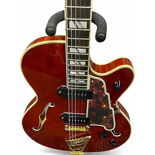 Used D'Angelico EXCEL 59 RED Hollow Body Electric Guitar 6 Used D'Angelico EXCEL 59 RED Hollow Body Electric Guitar